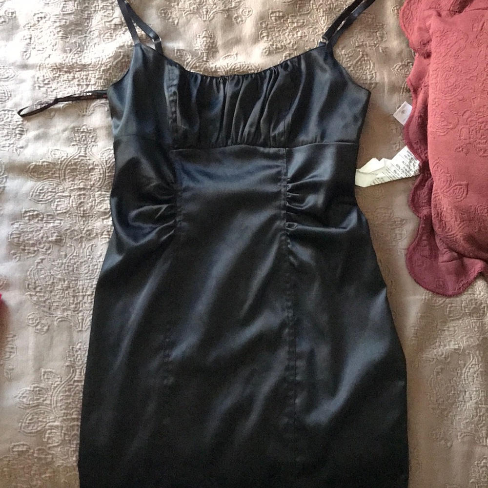 Black cocktail dress